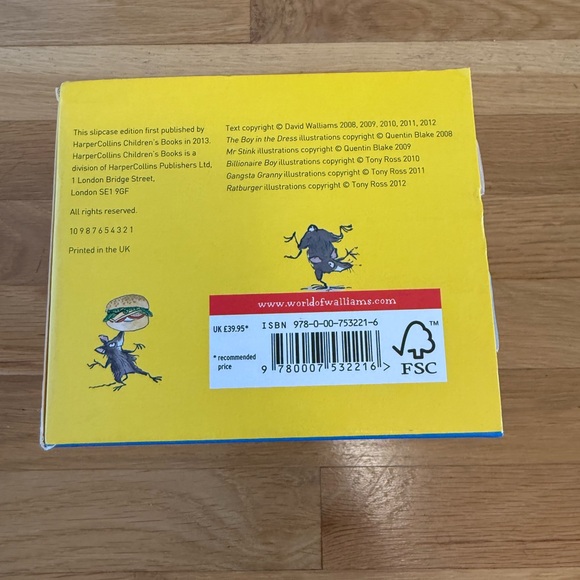 The World of David Walliams: Mega Box set - Picture 6 of 6